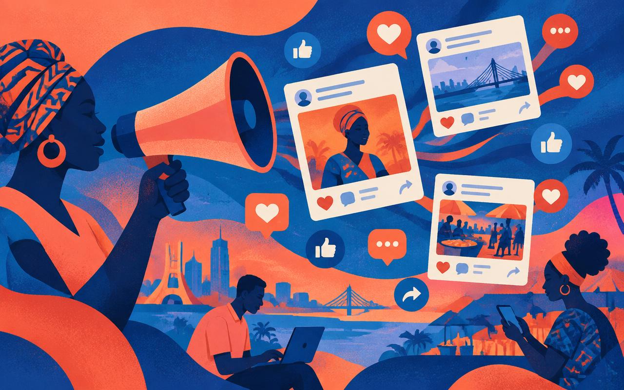 Illustration du domaine Marketing digital