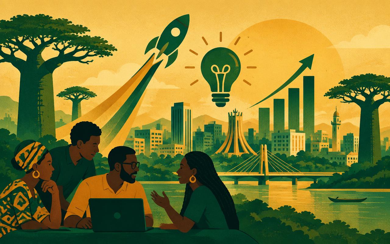 Illustration du domaine Entrepreneuriat Tech